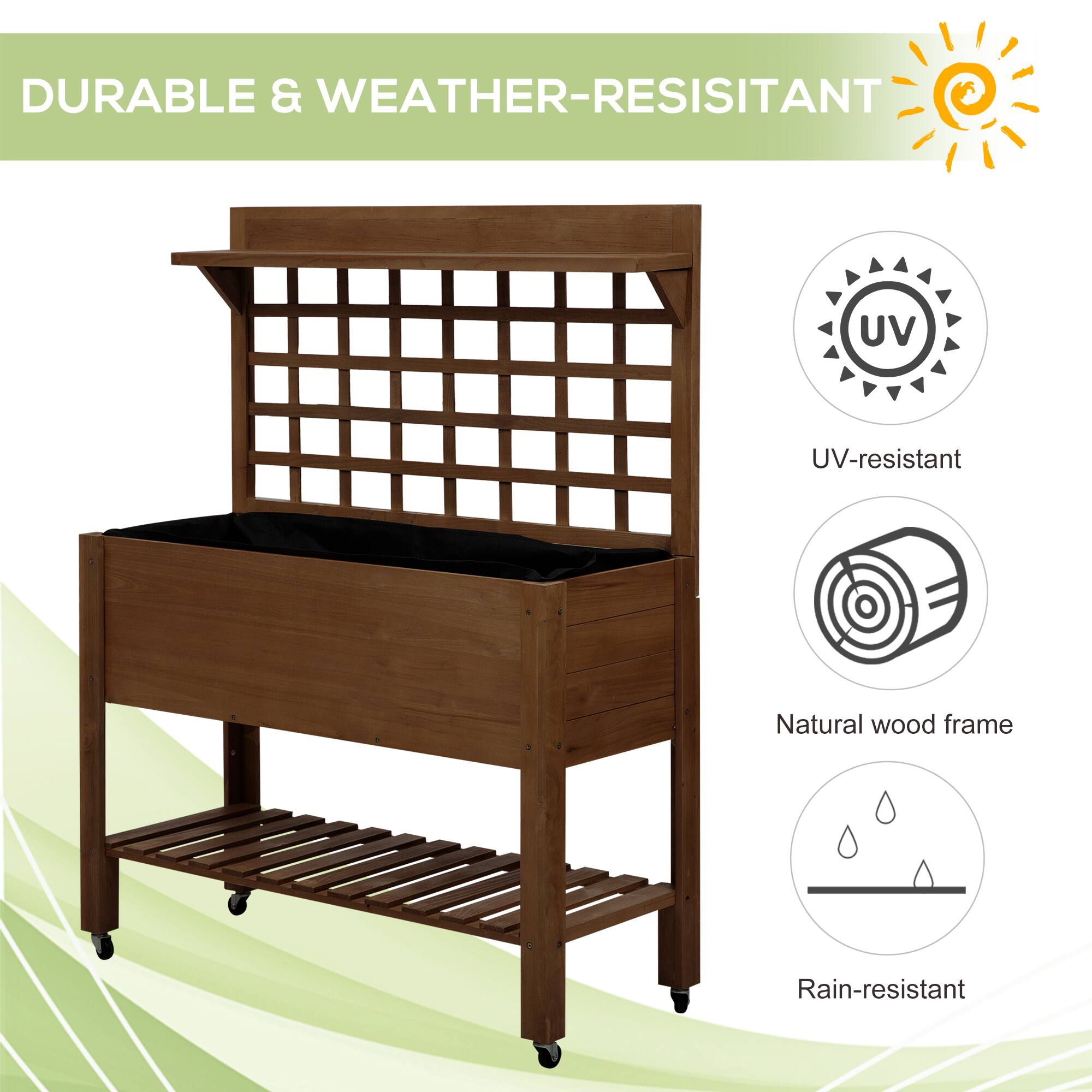 DURABLE & WEATHER-RESISTANT

UV-resistant
Natural wood frame
Rain-resistant