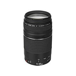 EF 75-300mm f/4-5.6 III Telephoto Zoom Lens for Canon SLR Cameras - Black