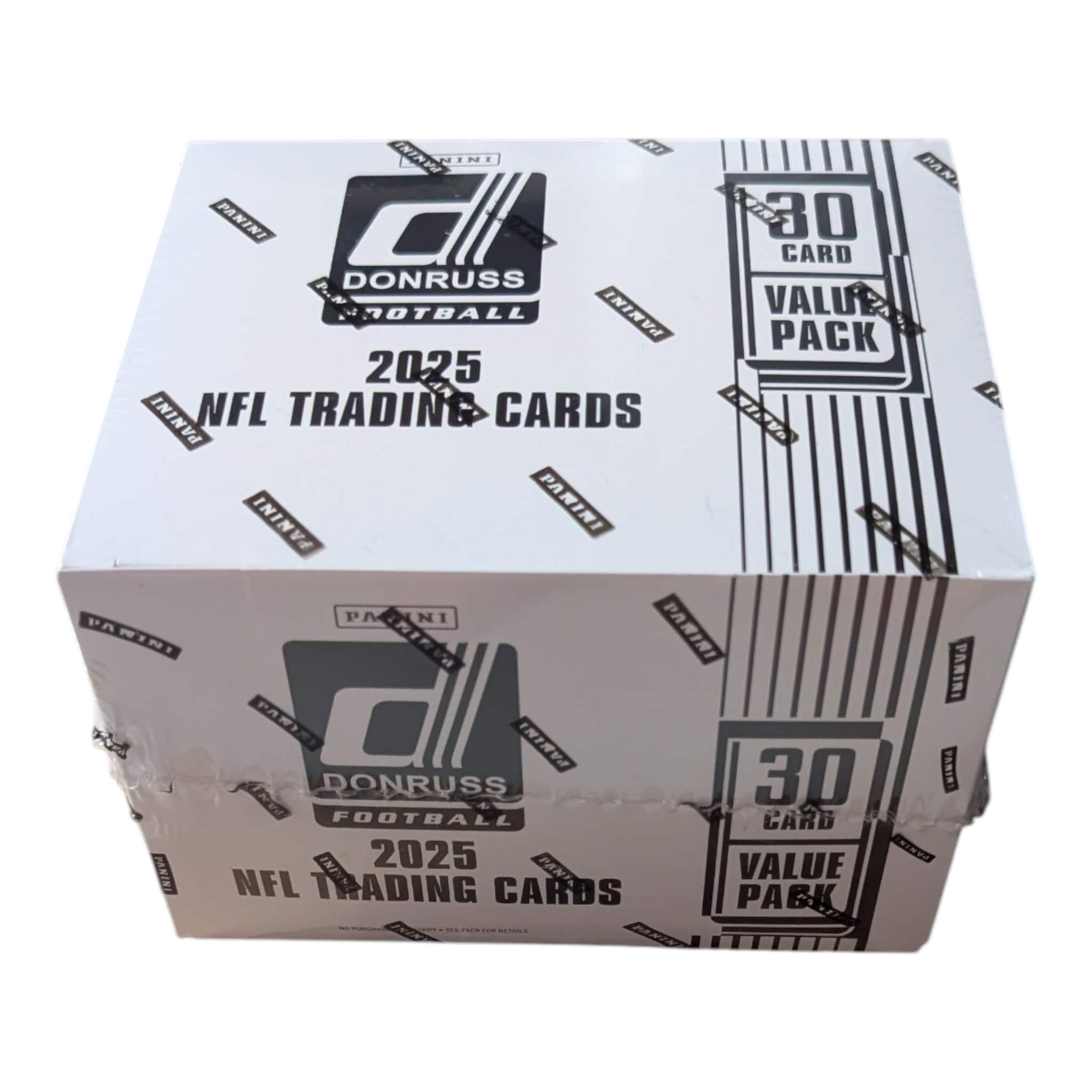 2025 Panini Donruss Football Value Pack Box (12 Packs)