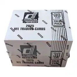 2025 Panini Donruss Football Value Pack Box (12 Packs)