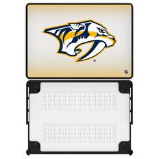 Front. Keyscaper - Nashville Predators Linen MacBook Case - Pro 14 in - Multicolor.