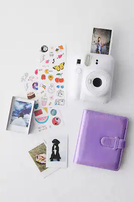 Fujifilm - Instax Mini 12 (Exclusive) Bundle - White