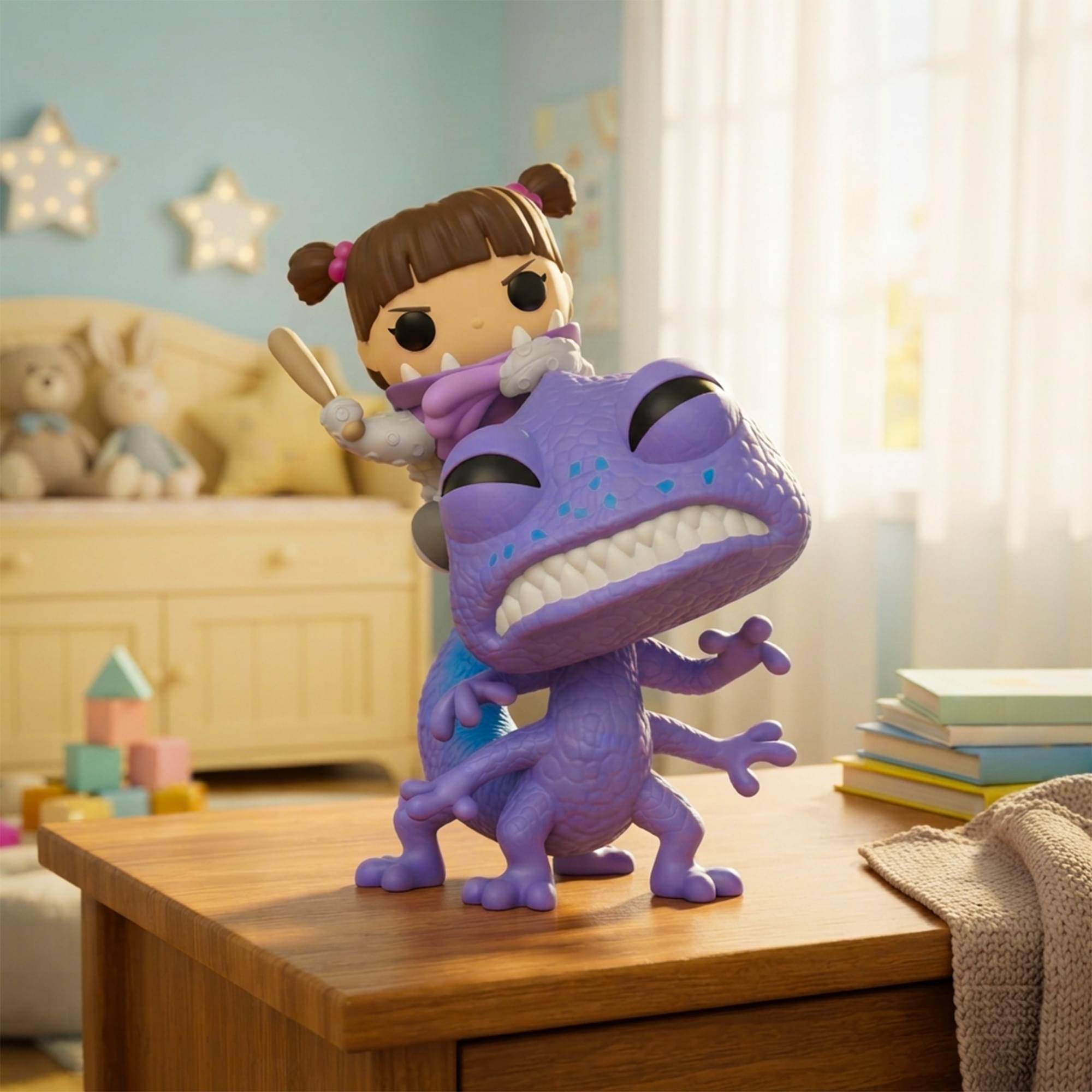 Alt View 3. Funko - Monsters: Randall vs. Boo #1759 - Purple.