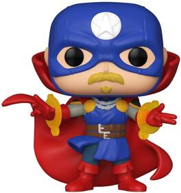 Marvel Funko POP Vinyl Figure | Soldier Supreme - Blue