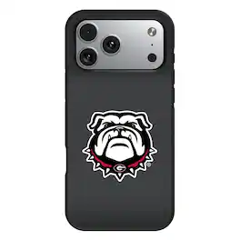 Keyscaper - NCAA - Georgia Bulldogs Bump Case with 8.2ft Drop Protection - 16 - Black