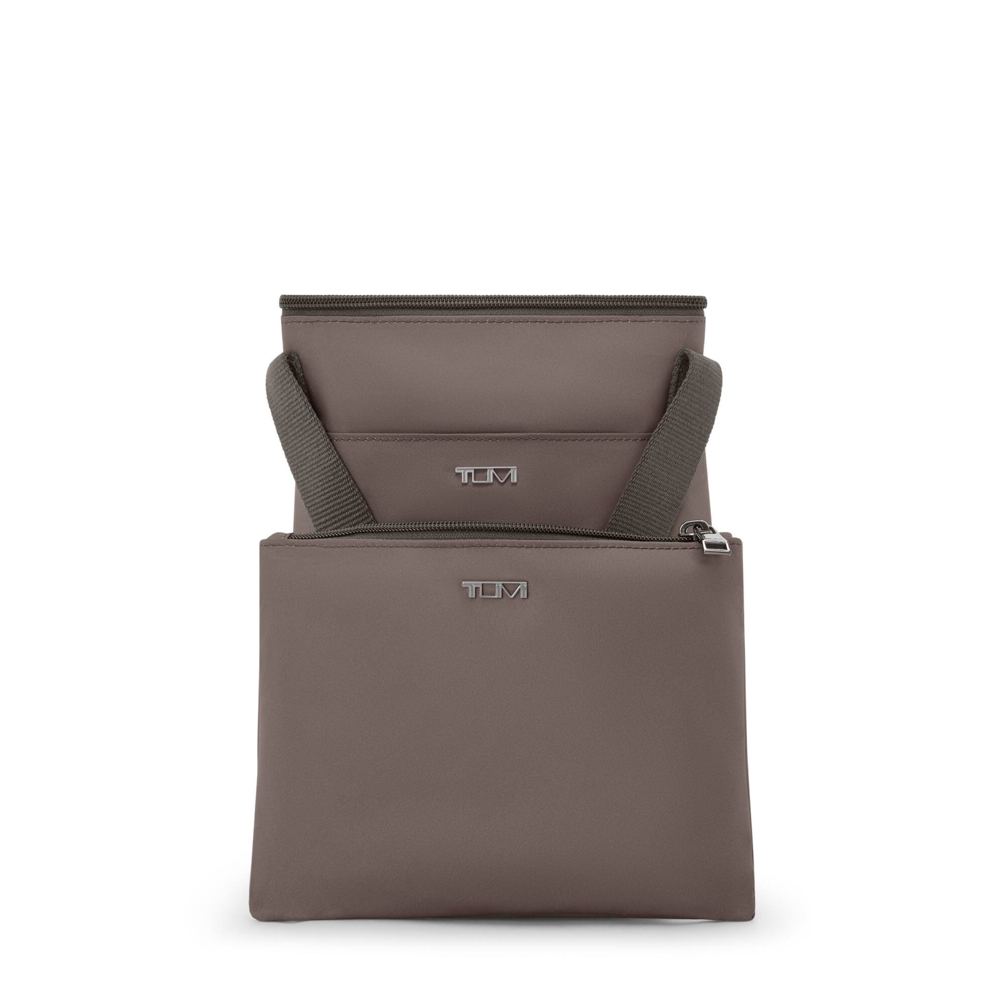 Left. TUMI - Voyageur Just In Case Small Tote Bag - Mink.