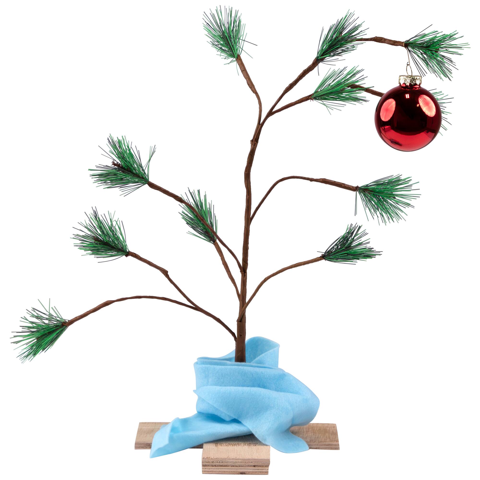 Alt View 1. Northlight - Peanuts The Original Charlie Brown Christmas Tree - 24" - Unlit - Green.