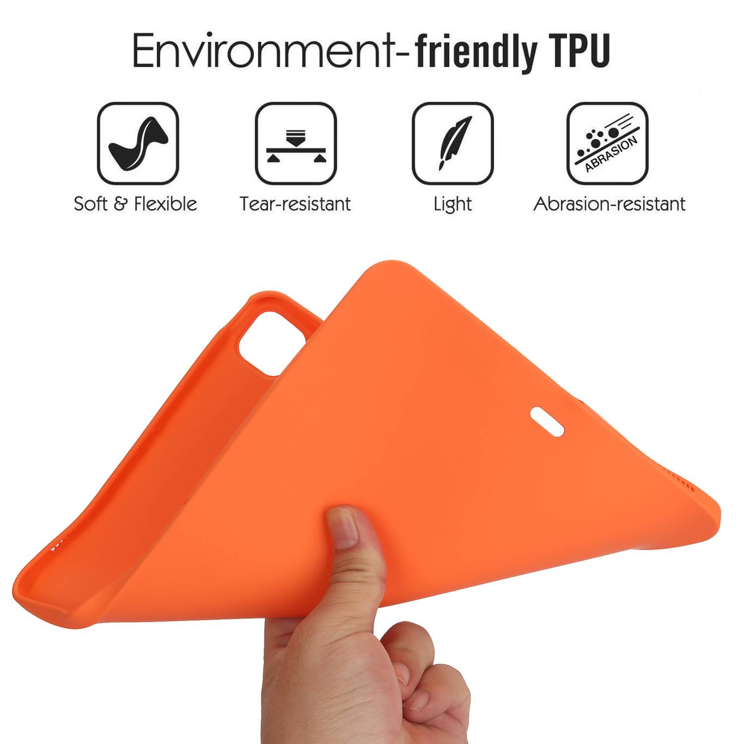 Environment-friendly TPU

- Soft & Flexible
- Tear-resistant
- Light
- Abrasion-resistant
