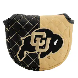 Team Golf - Colorado Buffaloes Quilted Mallet Putter Cover - Multicolor