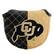 Front. Team Golf - Colorado Buffaloes Quilted Mallet Putter Cover - Multicolor.