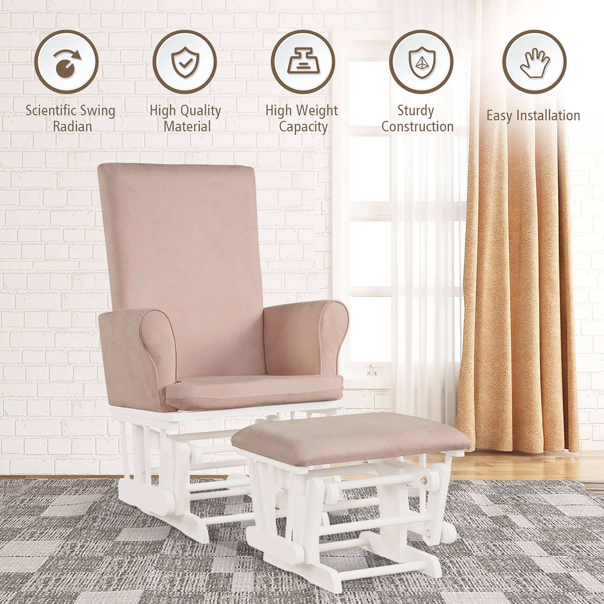 Scientific Swing Radian  
High Quality Material  
High Weight Capacity  
Sturdy Construction  
Easy Installation