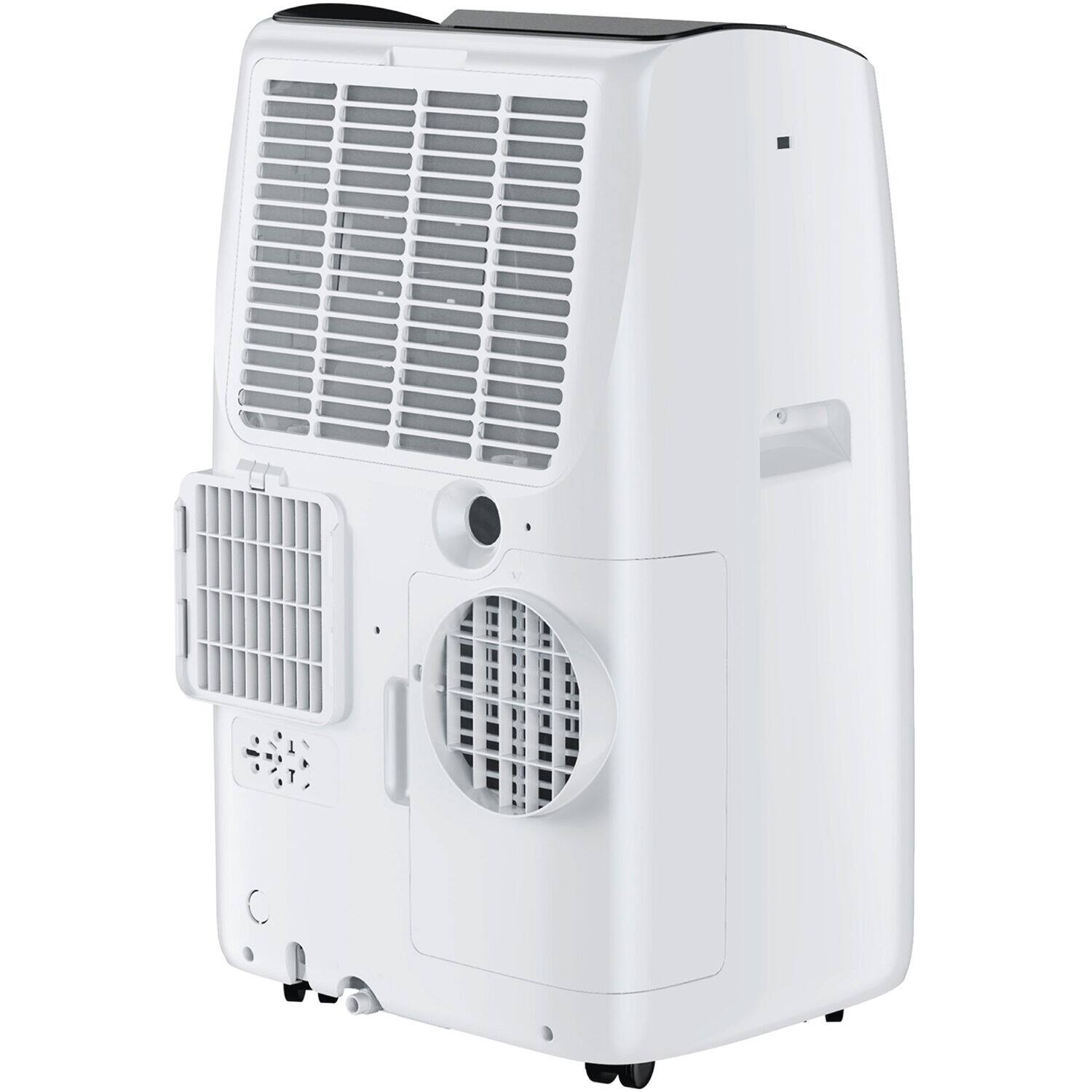 Alt View 6. TCL - TCL Q-Series 450 Sq. Ft. 10,000 BTU Smart Inverter Portable Air Conditioner - White.