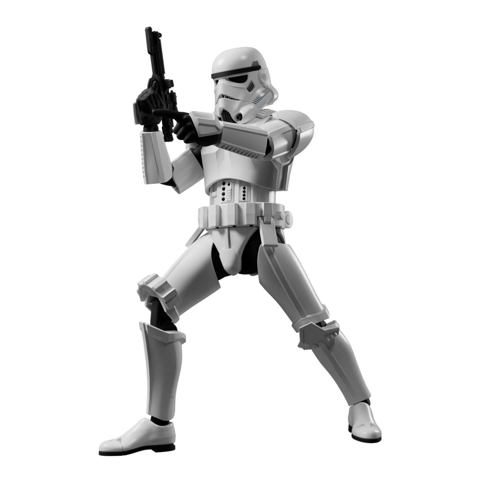 Angle. Blokees - Blokees Star Wars Figure Darth Vader, Han Solo, Luke and Stormtrooper Bundle.