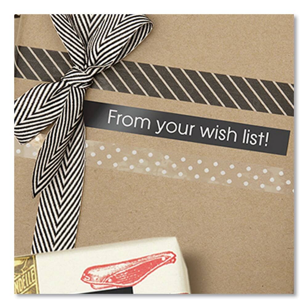 From your wish list!  
NDELLE