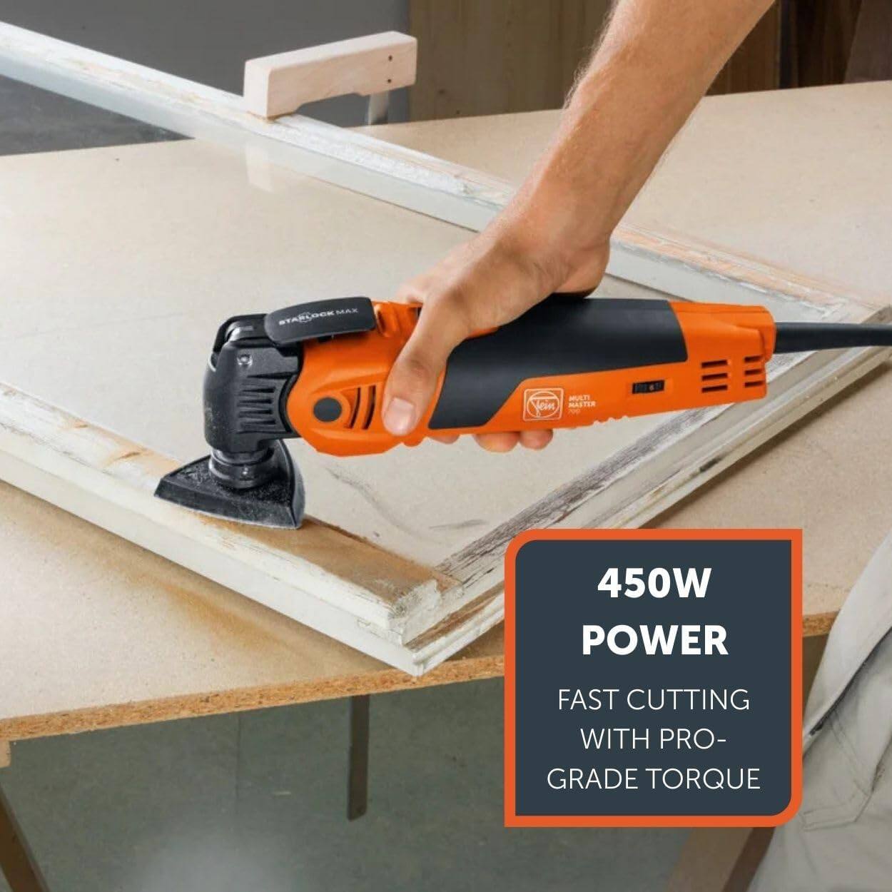 MAS STAPLOCK MUST is MASTER 450W POWER FAST CUTTING WITH PRO-GRADE TORQUE