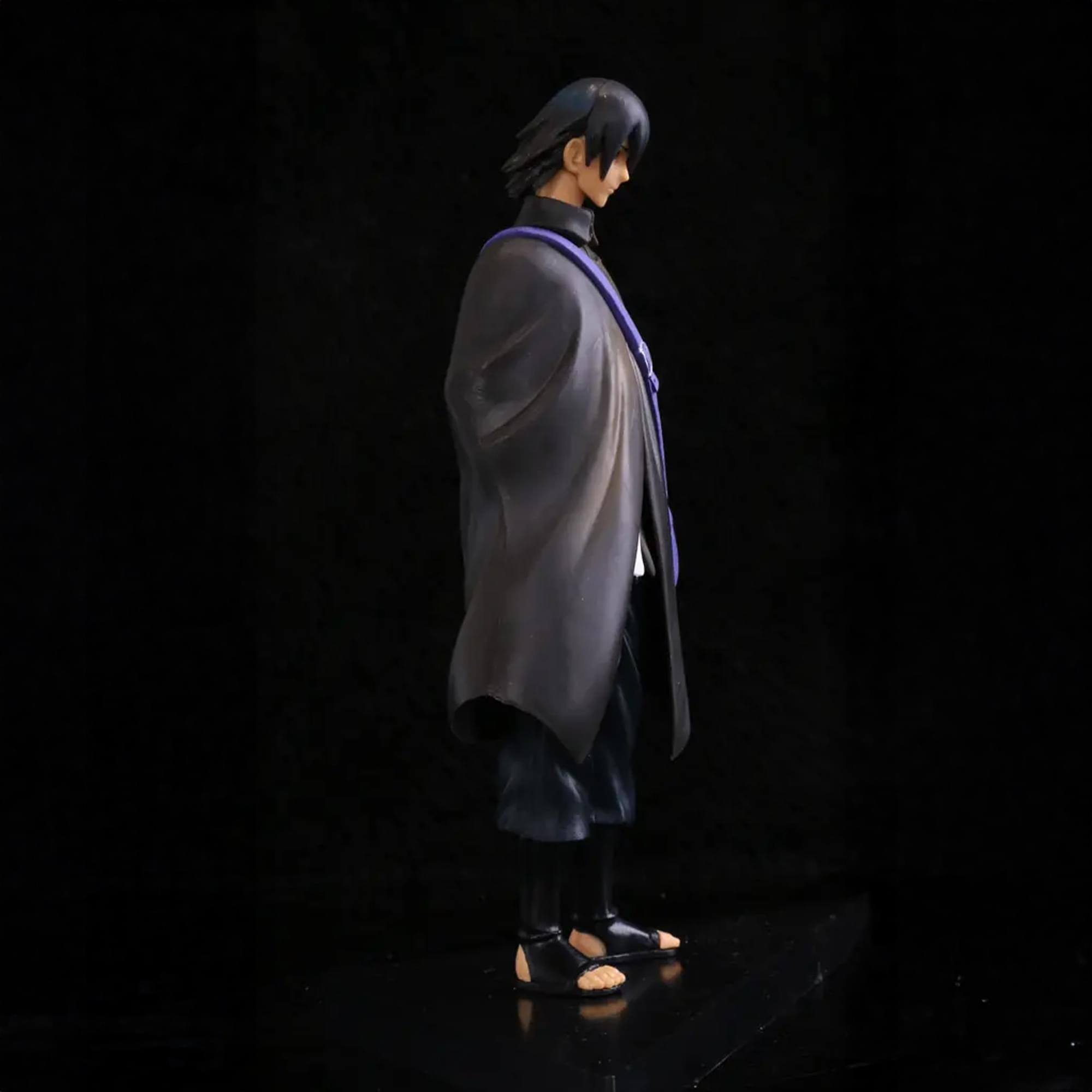 Alt View 4. Banpresto - Boruto Naruto Next Generations Shinobi Relations Figure | Sasuke - Black.