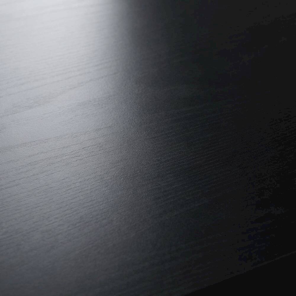 Alt View 1. BisonOffice - Black JAYA Writing Desk with Drawer for Home Office and Study - Black.