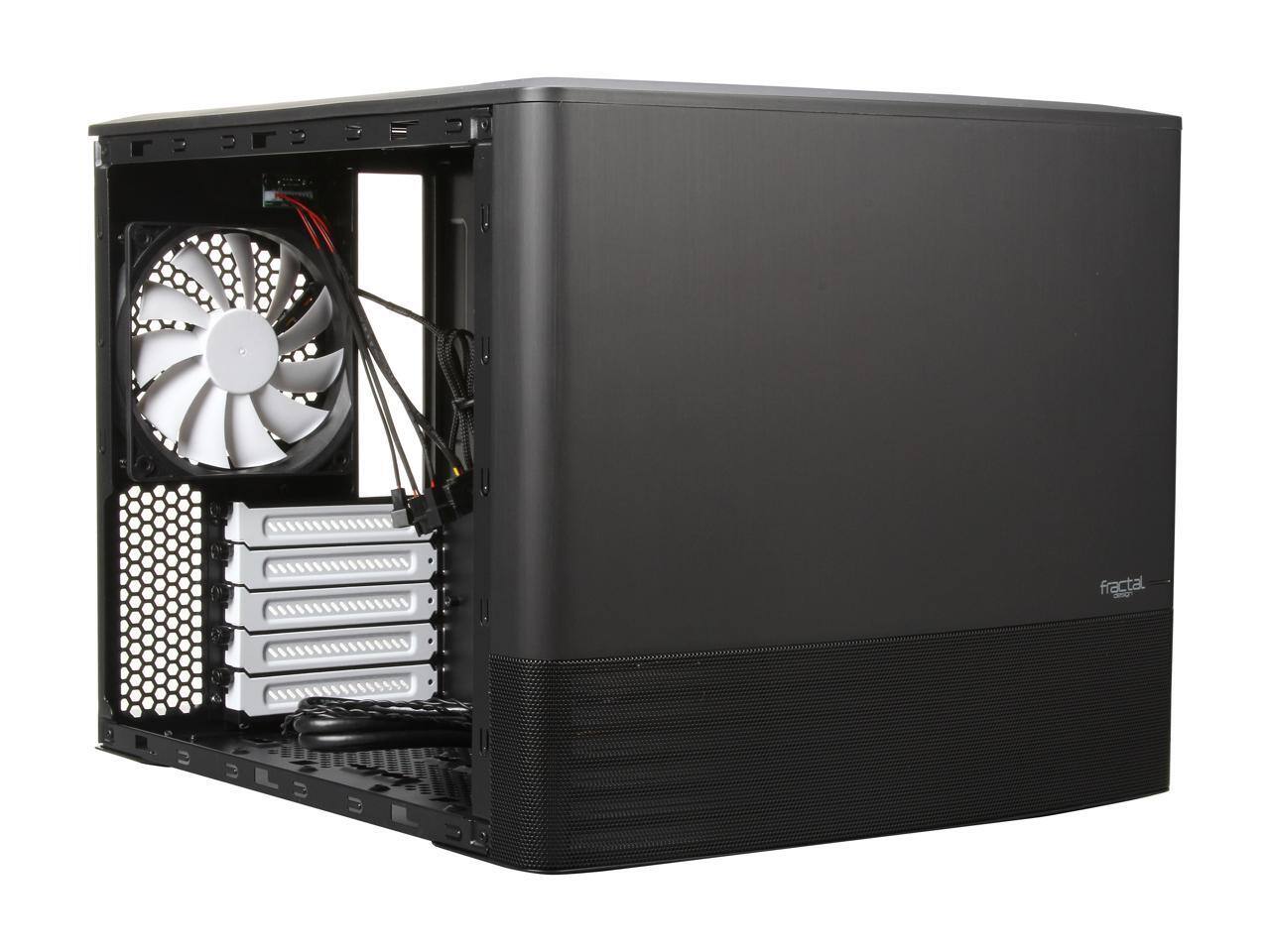 Fractal Design Node 804 Black Window Aluminum/Steel Micro ATX Cube