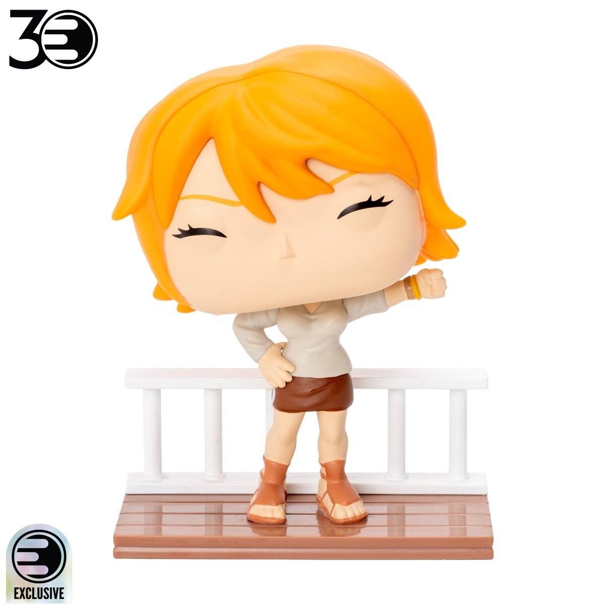 Left. Funko - Funko Pop! One Piece Straw Hat Pirates: Nami.