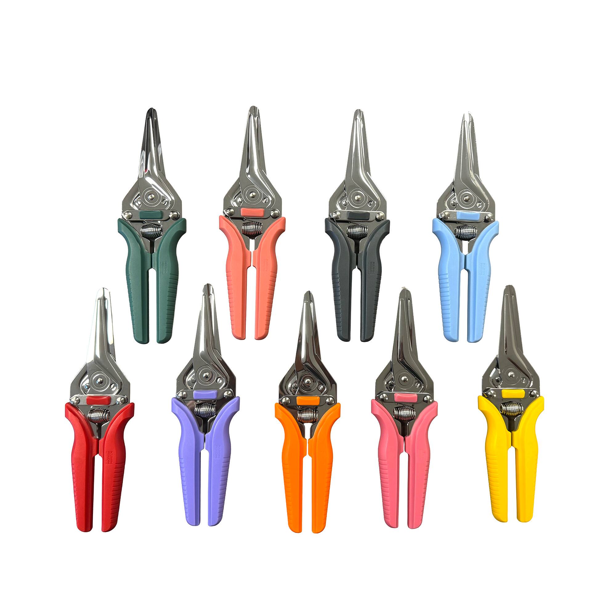 Alt View 2. Kuhn Rikon - Classic Kitchen & Garden Shears, Includes 1 Shear, Stainless Steel Blades - Multicolored.
