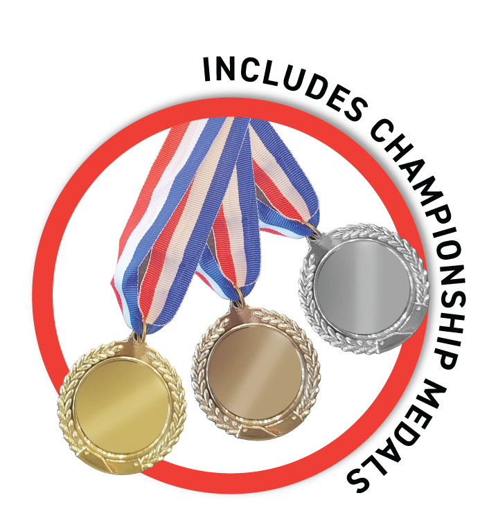 INCLUDES CHAMPIONSHIP MEDALS