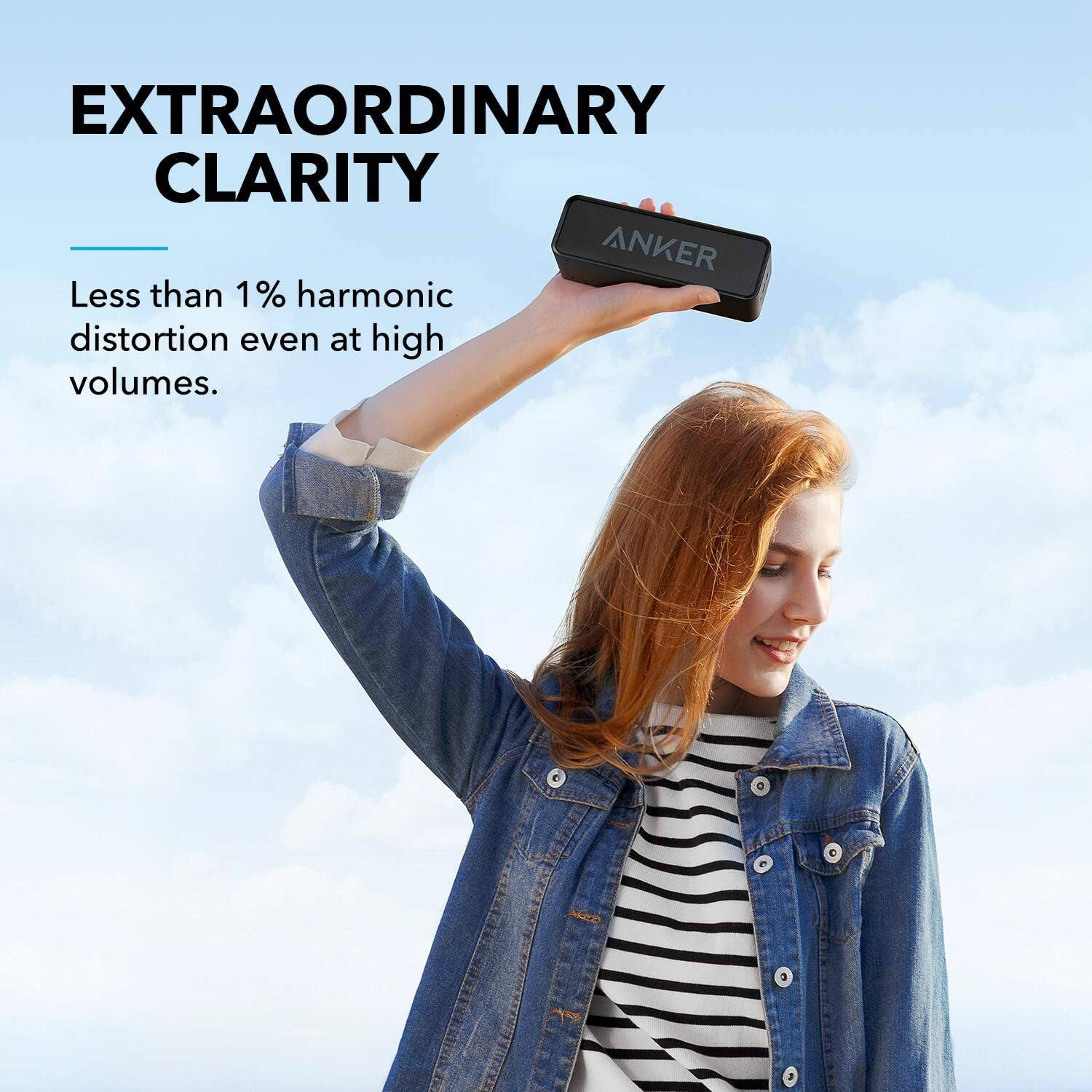 EXTRAORDINARY CLARITY

Less than 1% harmonic distortion even at high volumes.
