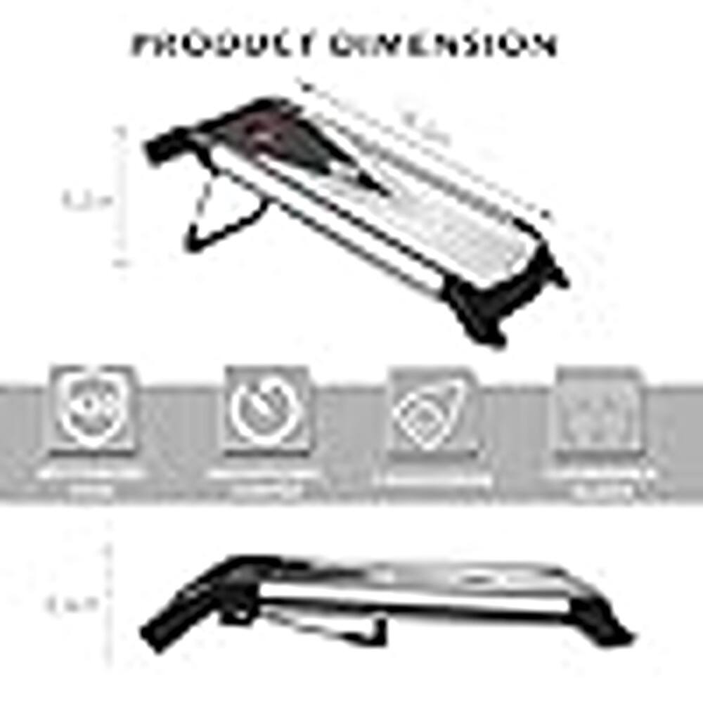 PRODUCT DIMENSION

- Length: 12.5 cm
- Width: 5.5 cm
- Height: 2.5 cm

- Weight: 0.5 kg