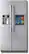 Front Standard. LG - 26.2 Cu. Ft. Side-by-Side Refrigerator with Built-in LCD HD-Ready TV - Titanium.