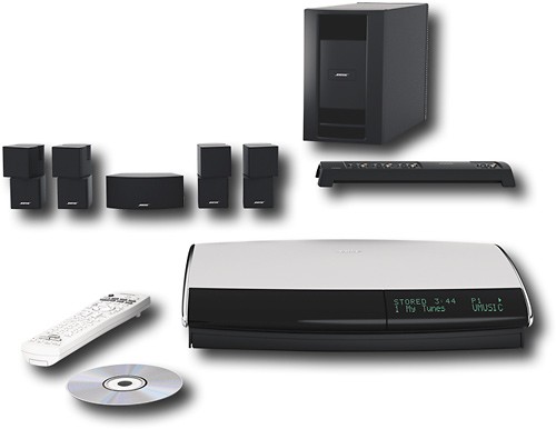 Best Bose® Lifestyle® 48 Series IV DVD Home Entertainment System Black LS48 IV BL