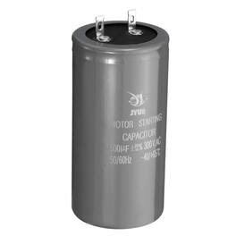 Unique Bargains - Motor Start Capacitor, 100uf 300V 50/60Hz CD60 Running Capacitor Starting Capacitor for Air Conditioners, Electric Motor - Gray