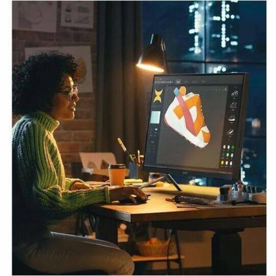 Alt View 2. MSI - MSI Modern AM273Q AI MODERN AM273Q AI 1UM-039US All-in-One Computer - Intel Core Ultra 5 125H - 16 GB - 1 TB SSD - 27" - Black.