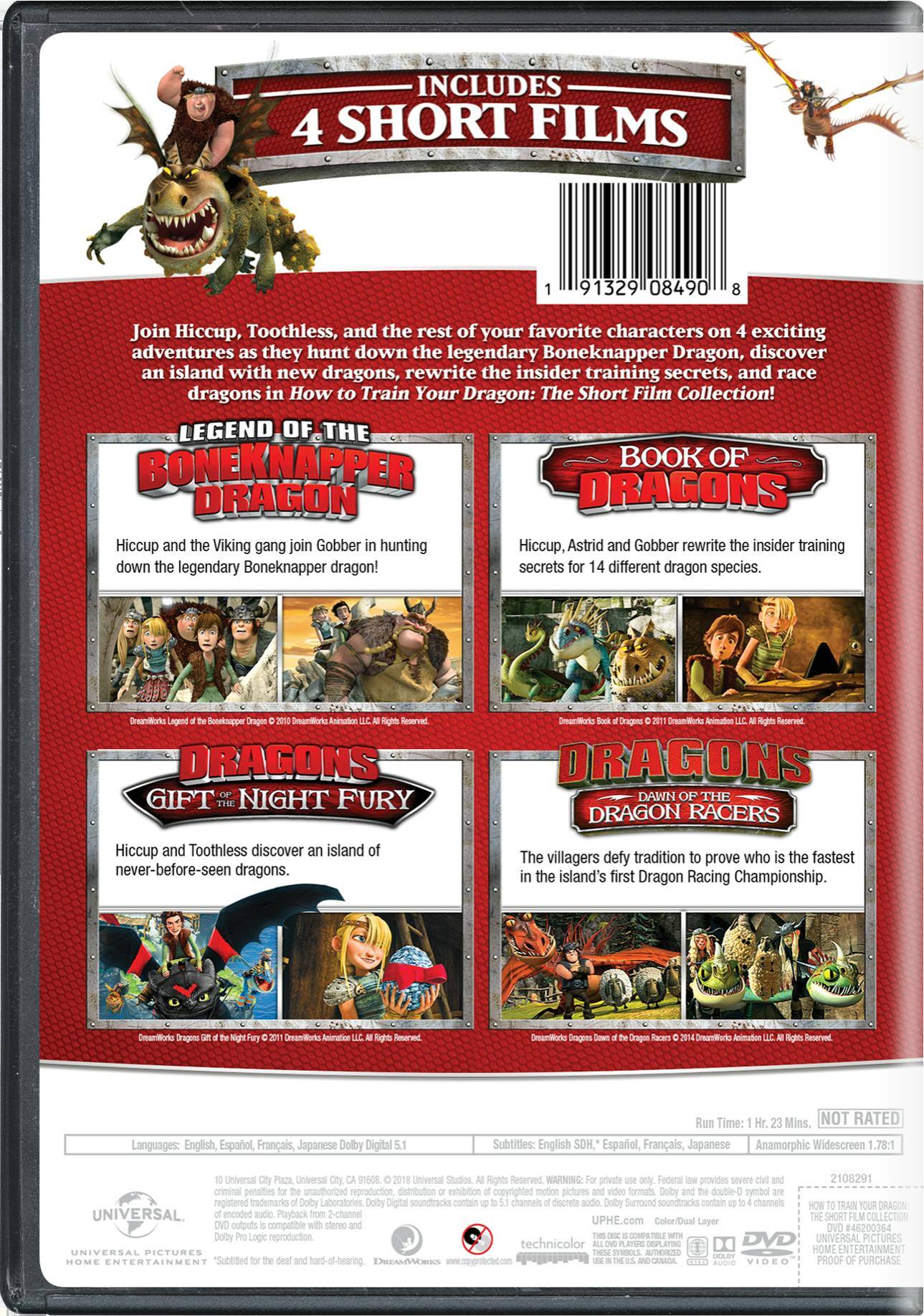 Angle. How to Train Your Dragon: The Short Film Collection (DVD Set) [DVD].