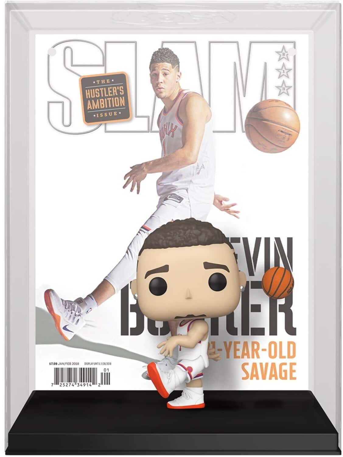FUNKO POP! SLAM COVER WITH CASE: NBA Slam Devin Booker
