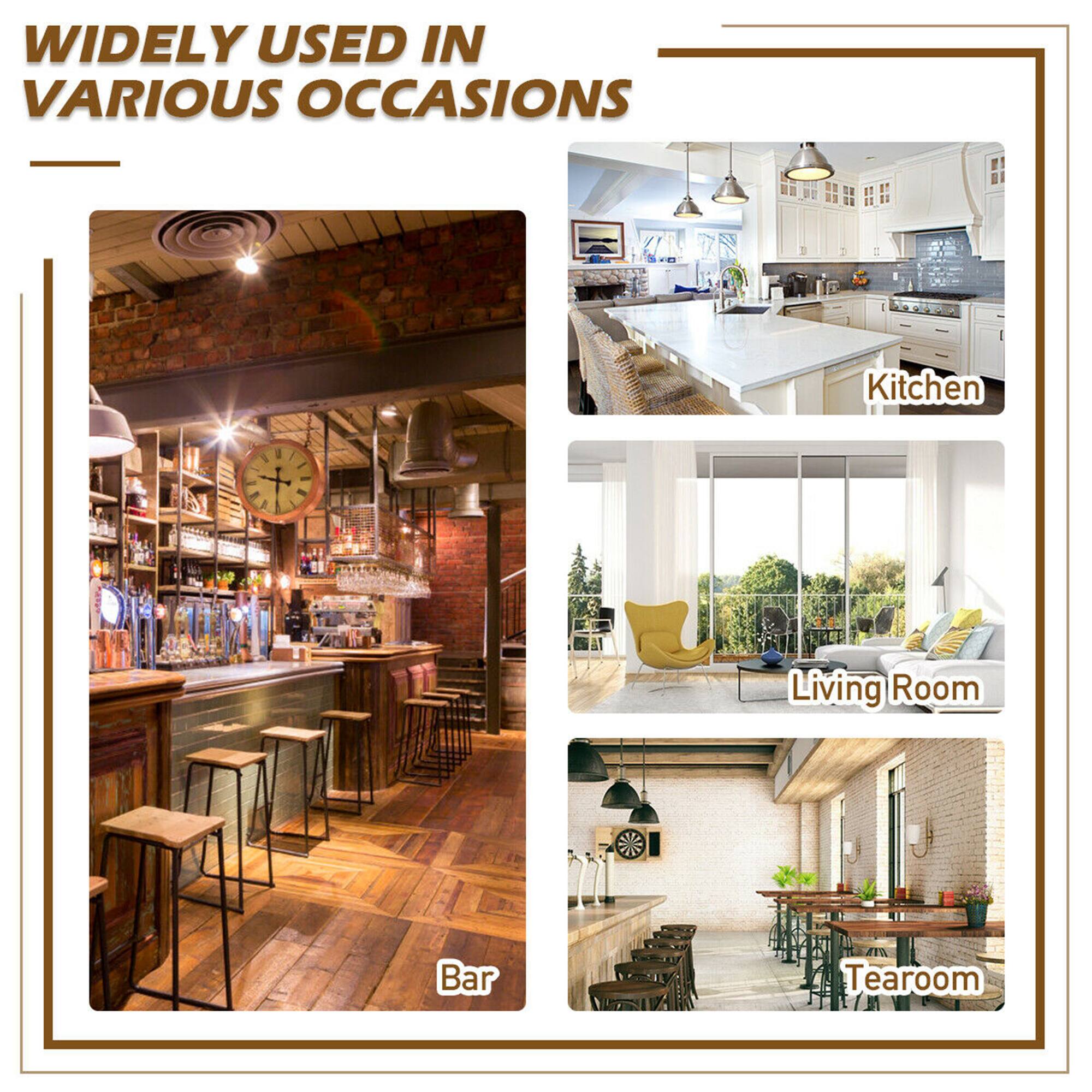 WIDELY USED IN VARIOUS OCCASIONS

Kitchen
Living Room
Bar
Tearoom