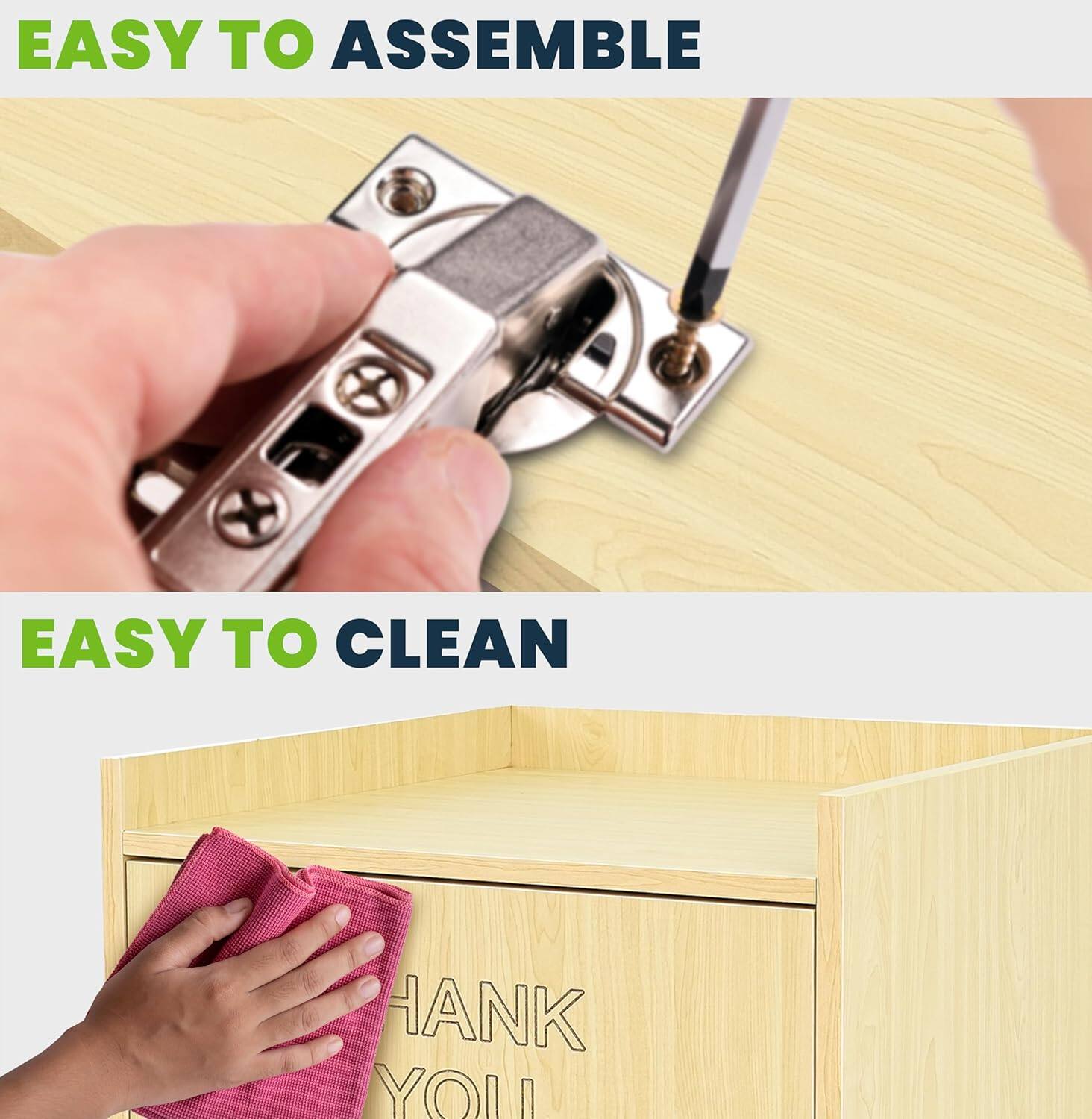 EASY TO ASSEMBLE  
EASY TO CLEAN  
THANK YOU