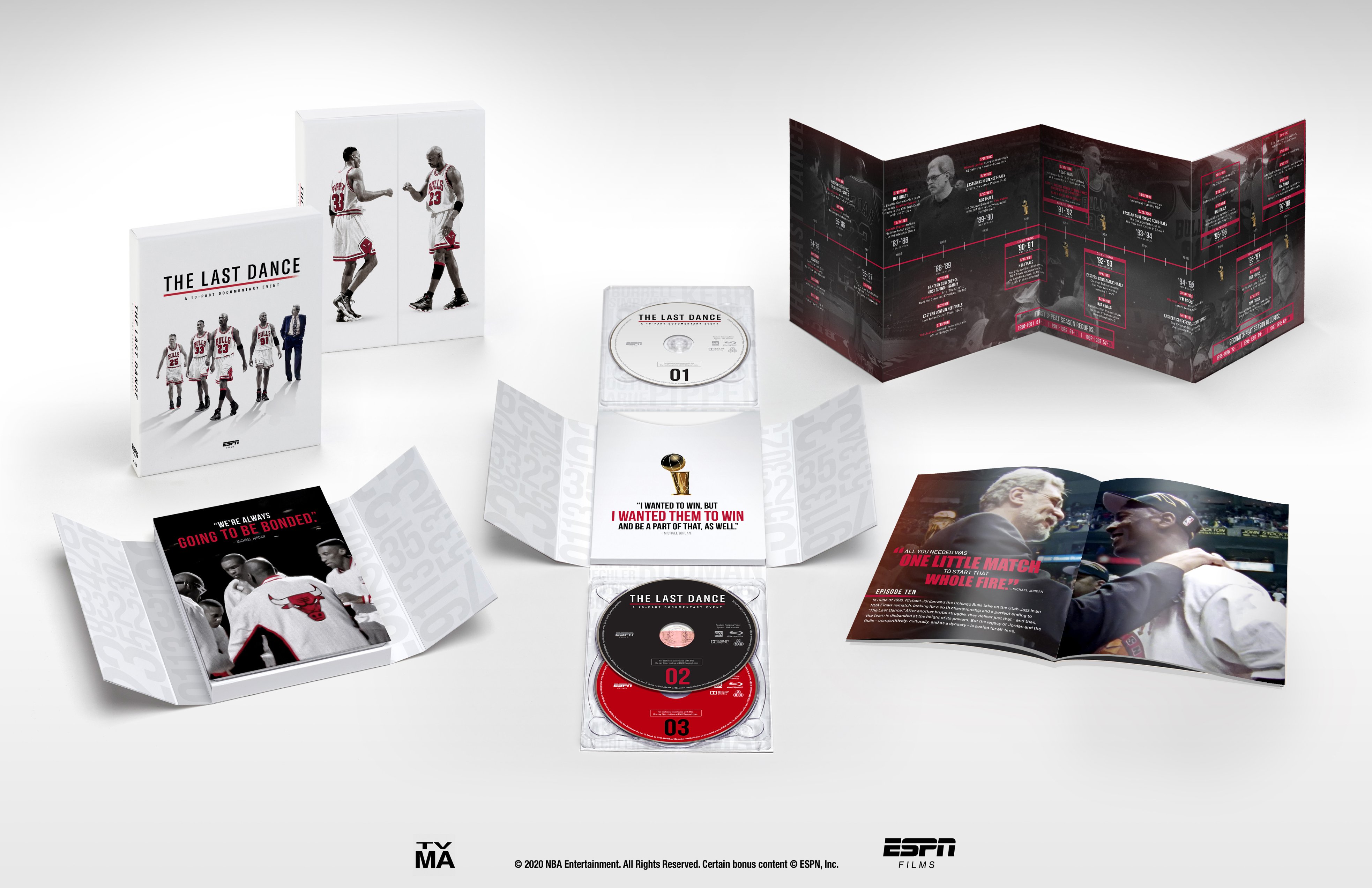 ESPN 'The Last Dance' Blu-Ray Box Set Pre-Order