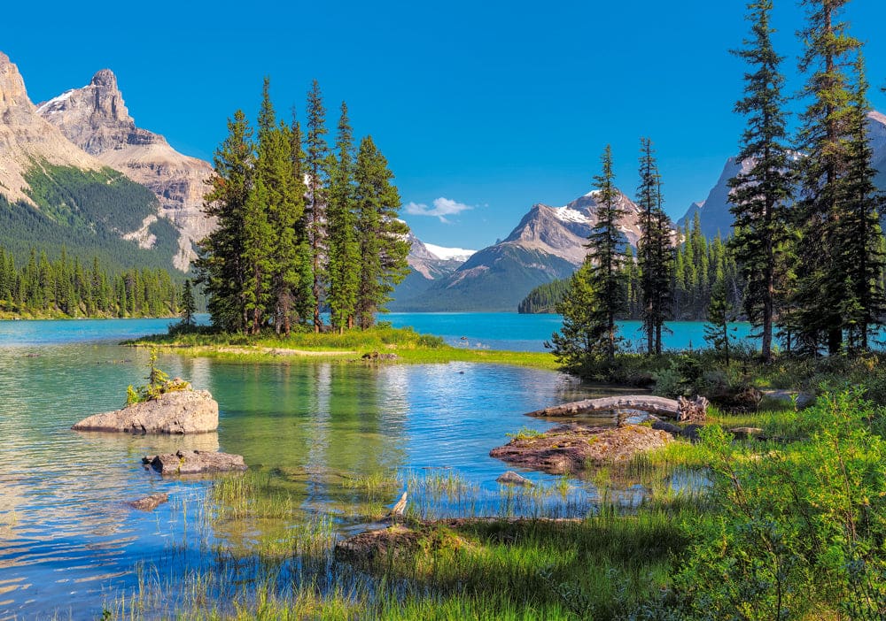 Castorland - 500 Piece Jigsaw Puzzles, Maligne Lake, Canada, Jasper National Park, B-53803 - Red price history on PriceWatchPro