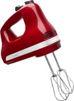 KitchenAid - KHM512ER 5-Speed Hand Mixer - Empire Red - Angle_Zoom