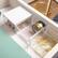 Alt View 11. Martha Stewart - Brody Premium Clear Plastic Storage Bins MDF Lid-3.75"x3" - Clear/White.