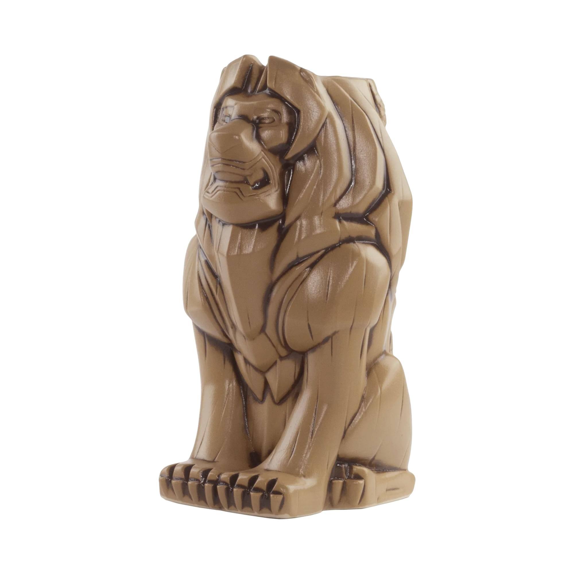 Alt View 1. Disney - Disney The Lion King Simba Brown Ceramic Tiki Mug - Brown.