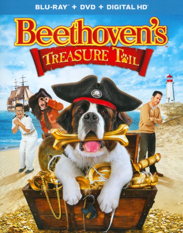  Beethoven's Treasure Tail [2 Discs] [Blu-ray/DVD] [2014]