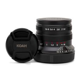 Koda - Koah Artisans 55mm f/1.8 Large Aperture Manual Focus Lens for Nikon Z (Black) - Black
