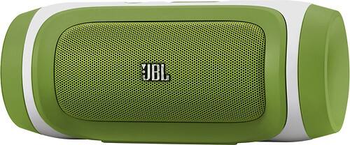 Front Standard. JBL - Charge Wireless Portable Speaker for Most Bluetooth-Enabled Devices - Green.