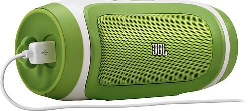 Alt View Standard 2. JBL - Charge Wireless Portable Speaker for Most Bluetooth-Enabled Devices - Green.