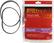 Front. 3M - Filtrete Hoover Windtunnel Replacement Belt for Select Hoover Vacuums (2-Pack) - Black.