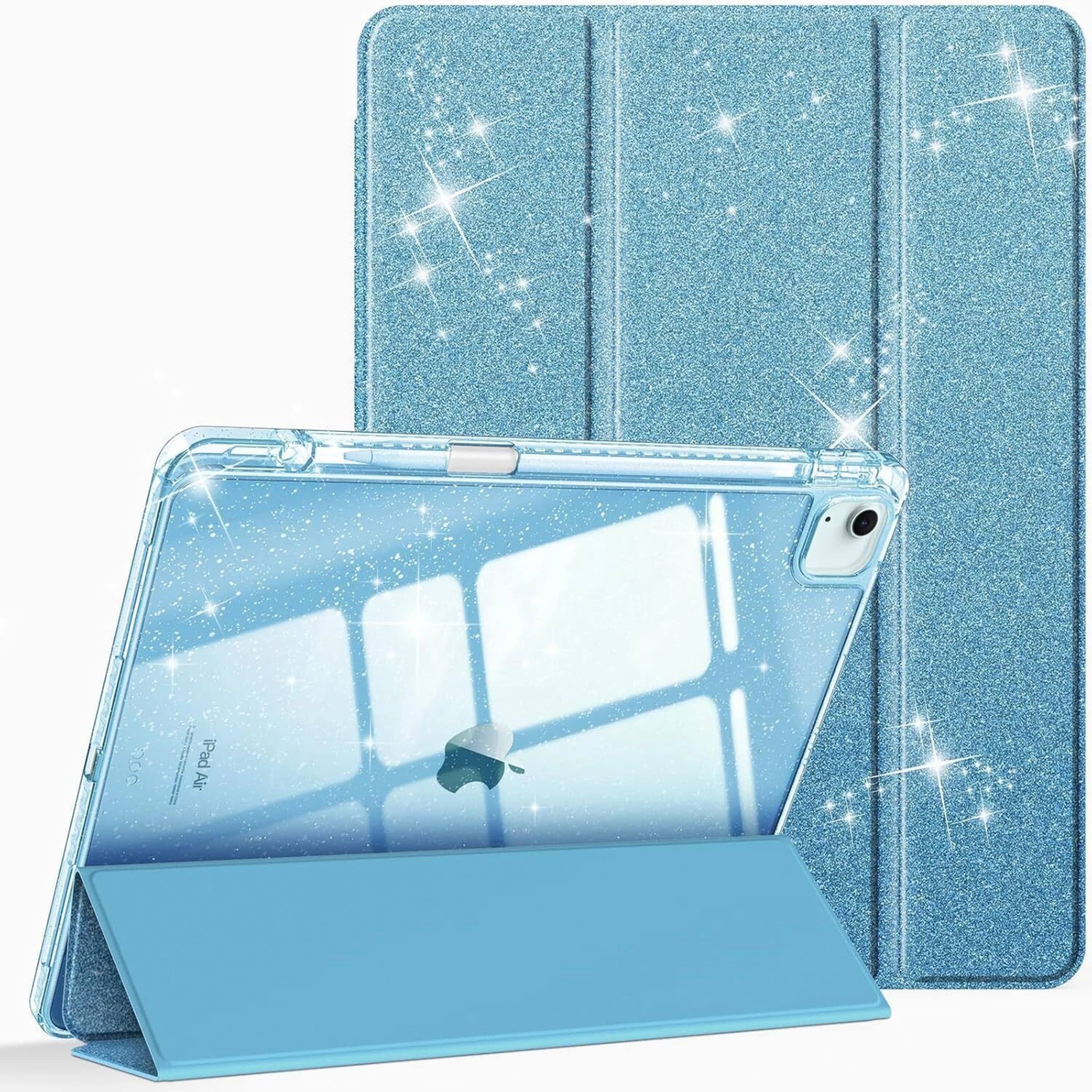 Kitcheniva - Transparent Back Case For iPad Air 13 Inch M3 M2 Slim Design - Blue
