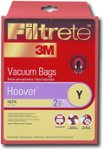 Front Standard. 3M - Filtrete Hoover Y HEPA Vacuum Bag.