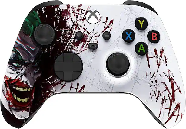 Front. Custom Controllerzz - Custom Wireless Controller for Xbox Series X|S, Xbox One, & PC - Jokester.