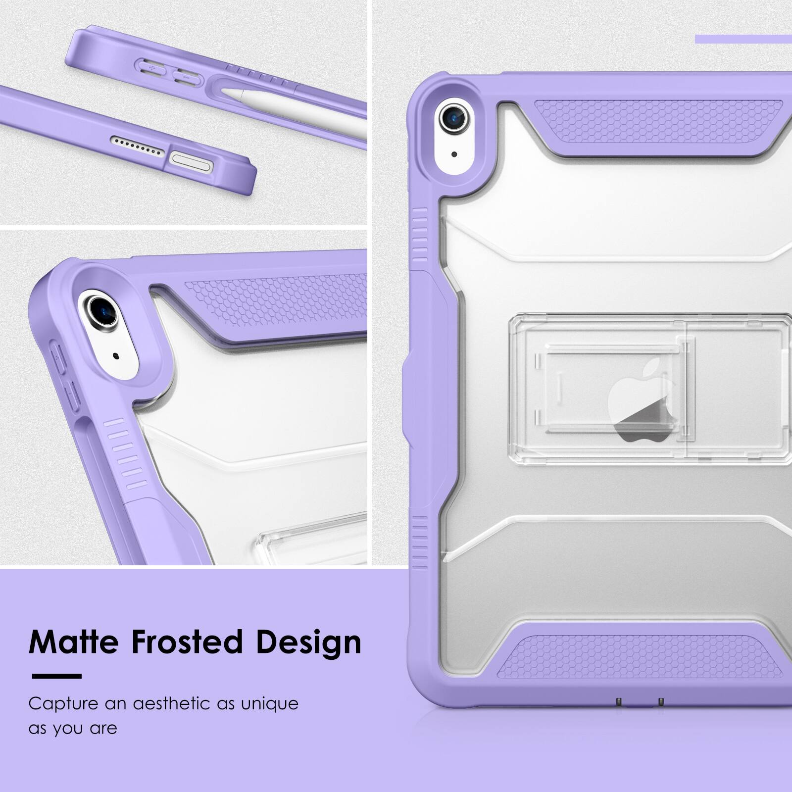 Matte Frosted Design  
Capture an aesthetic as unique as you are