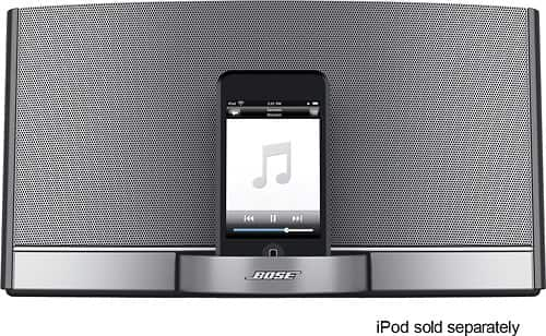 Bose® SoundDock® Portable Digital Music System for Apple® iPod® Black Portable Digital Music System - Best Buy